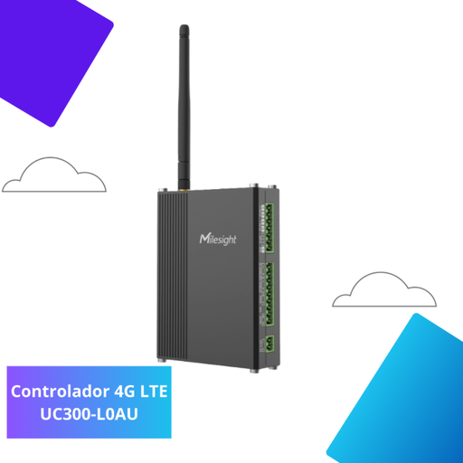 ¡Nuevo! Controlador modbus 4G LTE Milesight UC300-L05AU