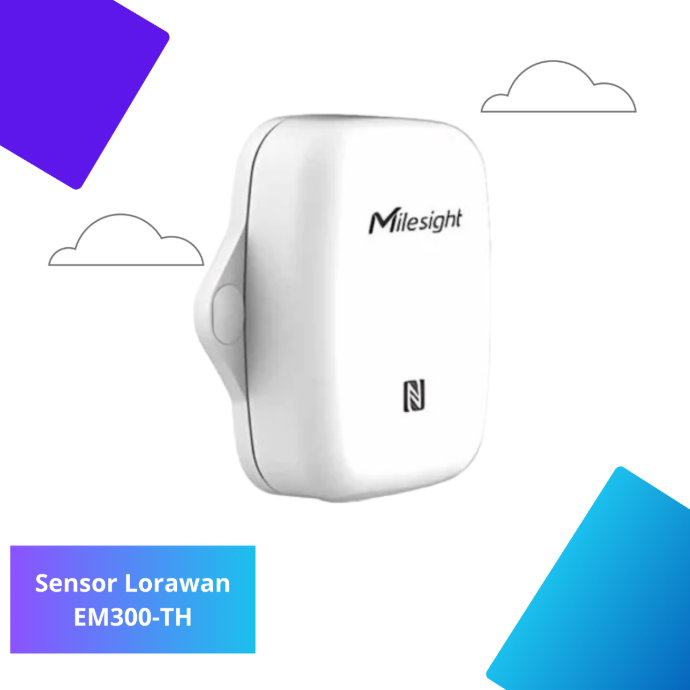 ¡Nuevo! Sensor de humedad y temperatura MILESIGHT EM300-TH